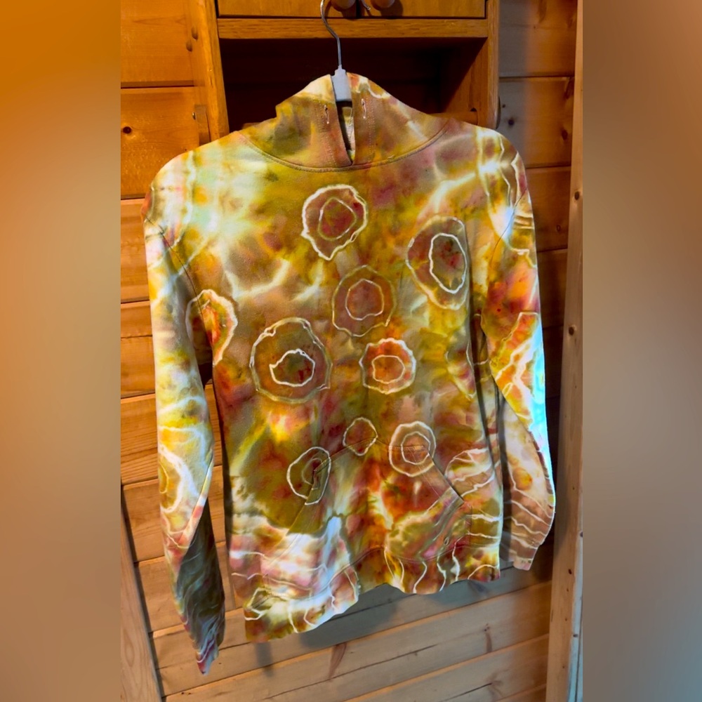 Colorful Tie-Dye Kids Hoodie